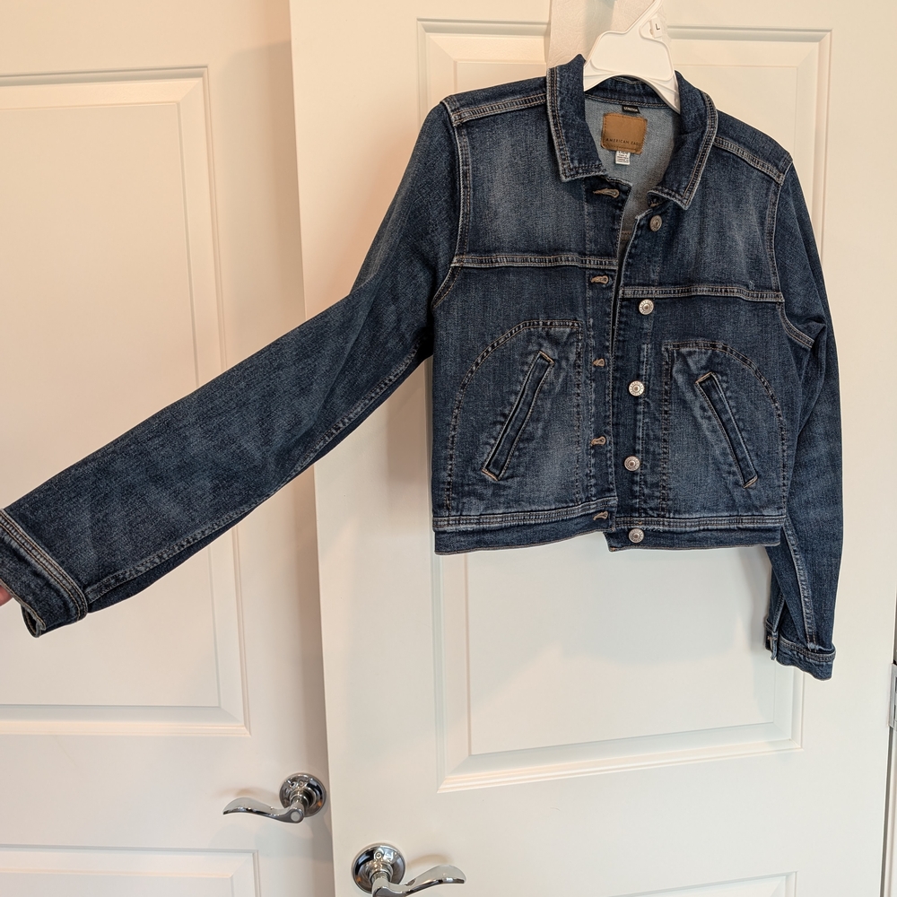 American Eagle Outfitters Blue Jean Jacket for Kids